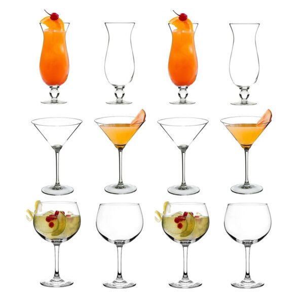 Cocktail Glasses Set of 12 Pcs - Image 4