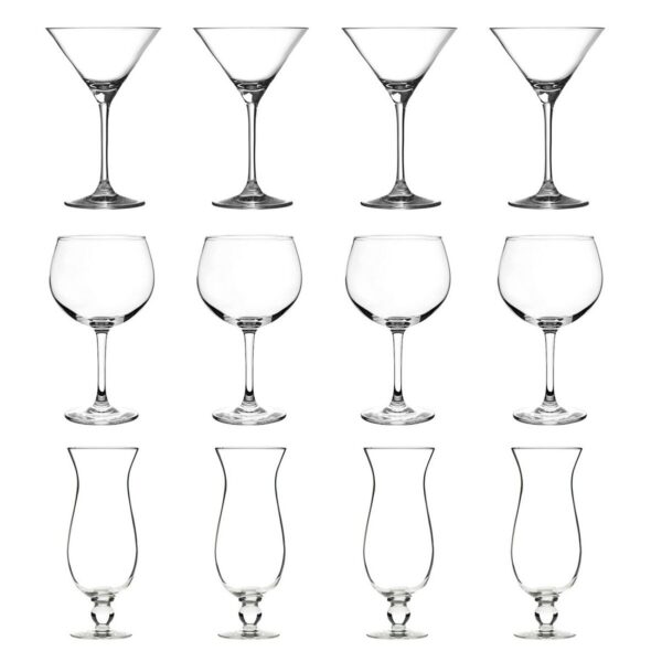 Cocktail Glasses Set of 12 Pcs - Image 5