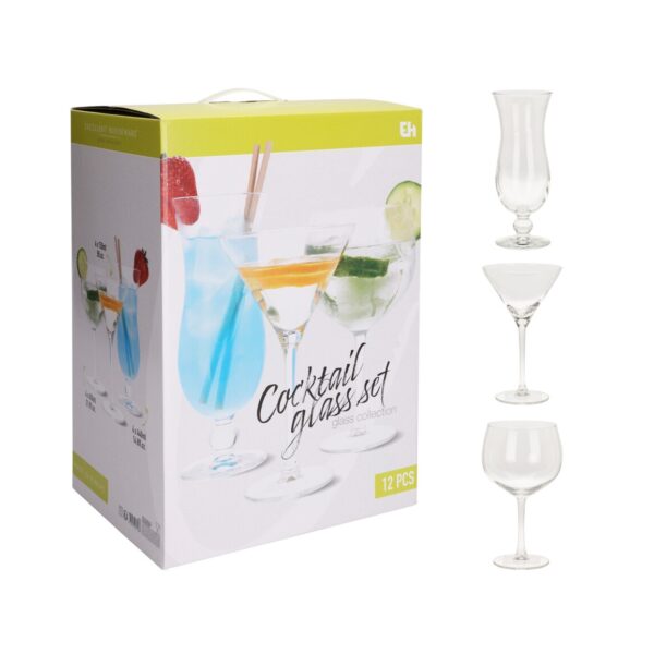 Cocktail Glasses Set of 12 Pcs - Image 6