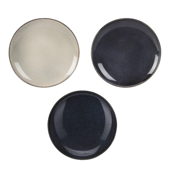 Pebbles Stoneware Dinner Plate 28cm (3 Colours)