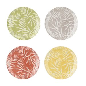 Leaf Porcelain Dinner Plate 27cm (4 Colours)