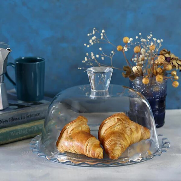Petit Patisserie Plate with Dome 26cm (96874) - Image 3