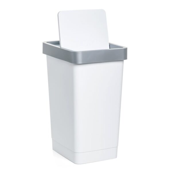 Smart Swing Dustbin 25 Lt White - Image 7