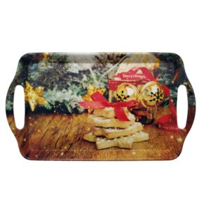 Xmas Melamine Tray 32x18cm