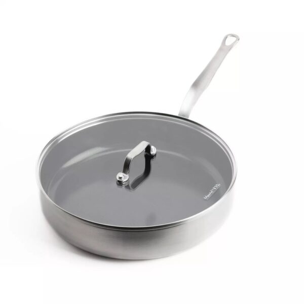 Mauviel Frying Pan + Lid 28cm 3.6L - Image 2