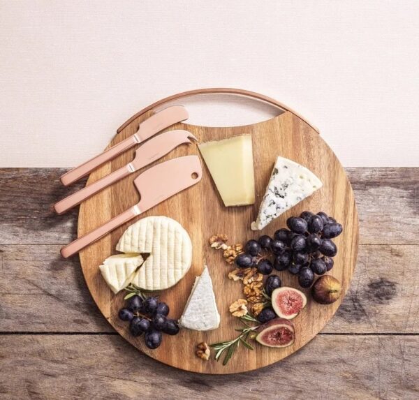Mauviel Cheese Knives 3pc Copper - Image 2