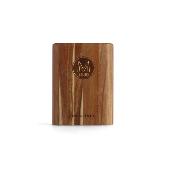 Mauviel Acacia Knife Block Copper - Image 5