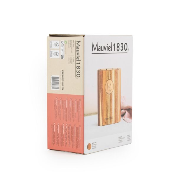 Mauviel Acacia Knife Block Copper - Image 8