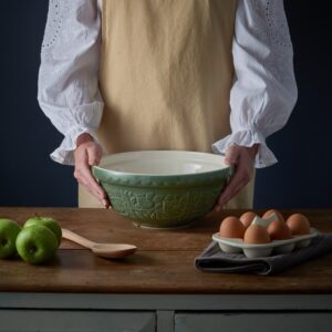 In the Forest S18 Owl Green Mixing Bowl 26cm