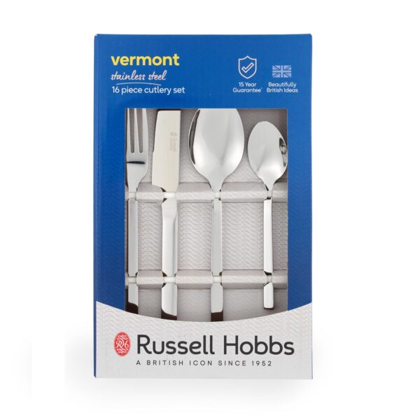 Russel Hobbs Cutlery Set 16 Pcs Vermont S/S - Image 8