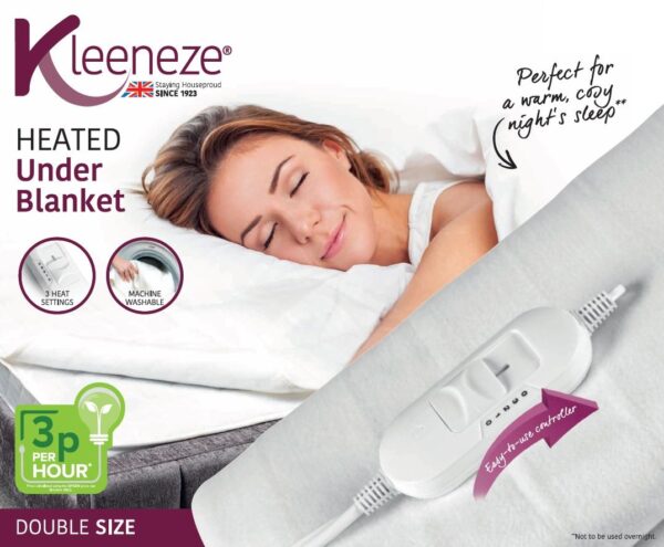 Kleeneze Double Heated Under Blanket - Image 7