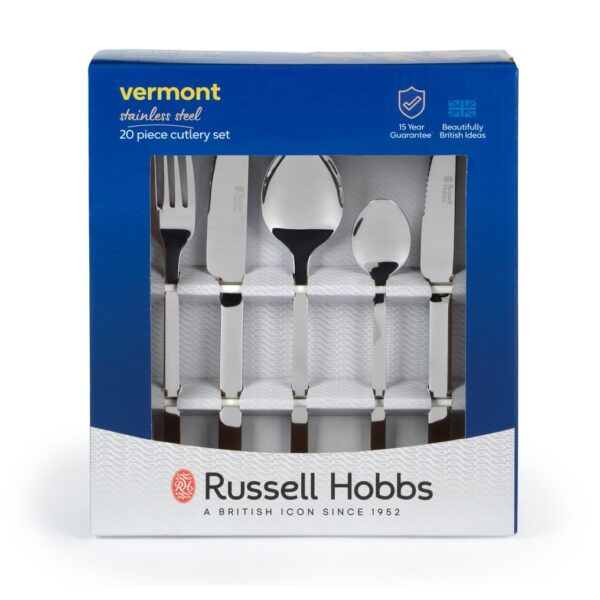 RH Cutlery Set 20 Pcs Vermont S/S - Image 5