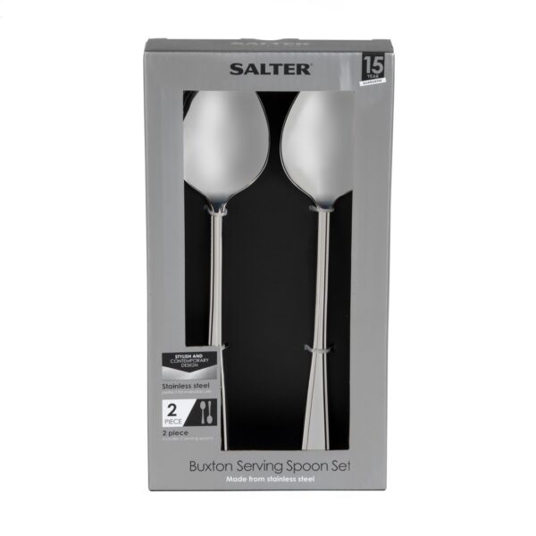 Salter Buxton 2pc Serving Spoon Set - Image 4