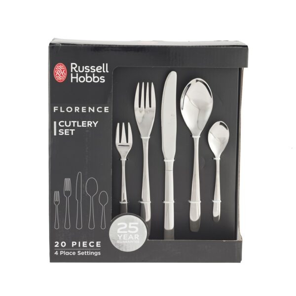 RH Cutlery Set 20 Pcs Florence S/S - Image 3