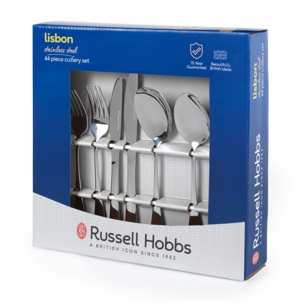 RH Cutlery Set 44 Pcs Lisbon S/S - Image 6