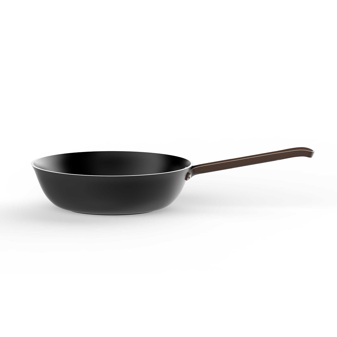 Edo 28cm Deep Frying Pan Black (PU114/28 B) - Image 2