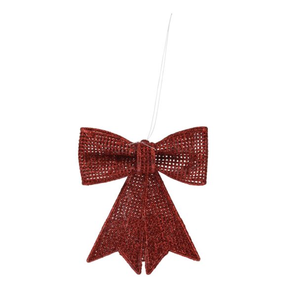 Xmas Hanging Bow (3 Colours) - Image 2