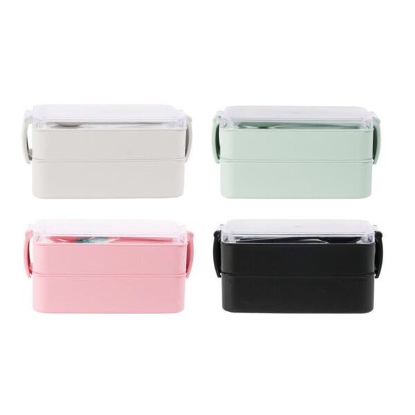 Lunchbox with Cutlery 18x10x8.50cm (4 Colours) - Image 6