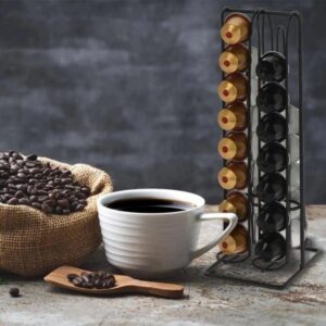 Coffee Capsule Holder Black