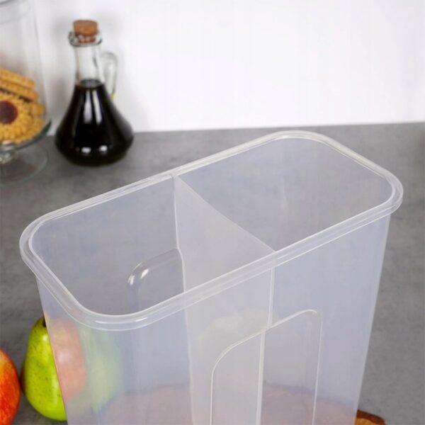 Storage Box 2 Compartments 2100ml - Image 3
