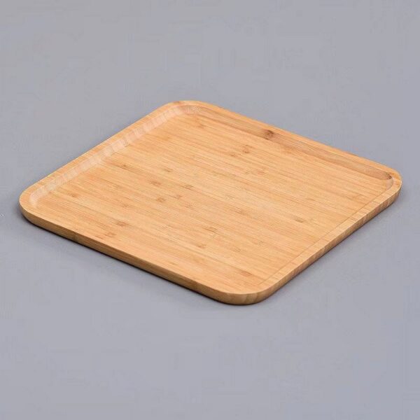 Serving Tray Bamboo 25x25cm - Image 2