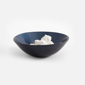 Navy Glass Bowl 15cm