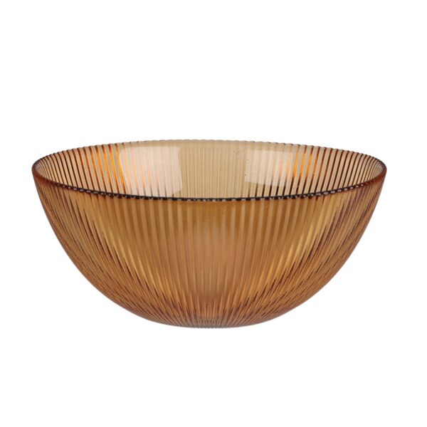 Amber Glass Bowl 15cm - Image 6