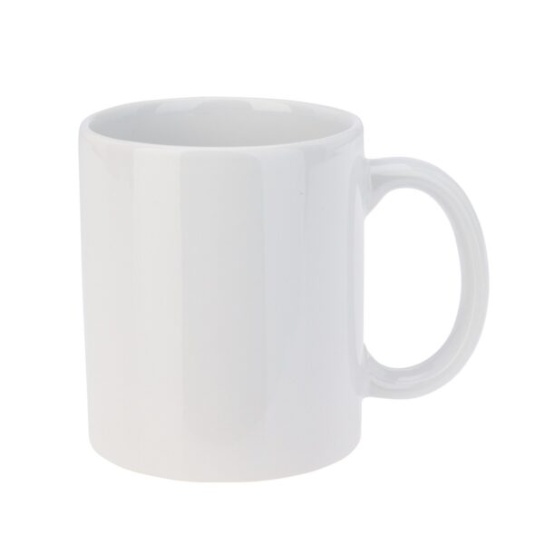 Mug Stoneware 310ml White - Image 3