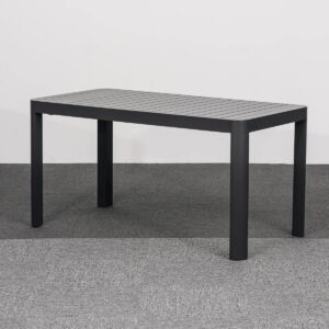 Azura Ext Dining Table 195-255x100cm Grey