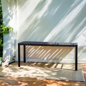 Azura Ext Dining Table 195-255x100cm Grey