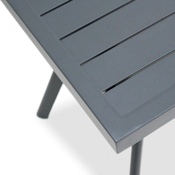 Daffodil 60cm Square Bistro Table Grey - Image 5