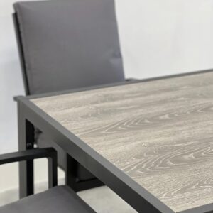 Ekaterina Dining Table 185x95cm Grey