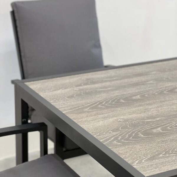 Ekaterina Dining Table 185x95cm Grey