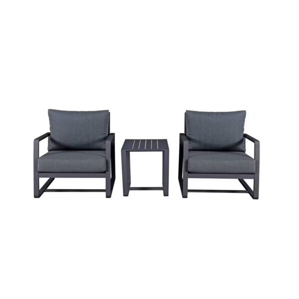 Bon 2 Lounge Chairs & Side Table Set - Image 2