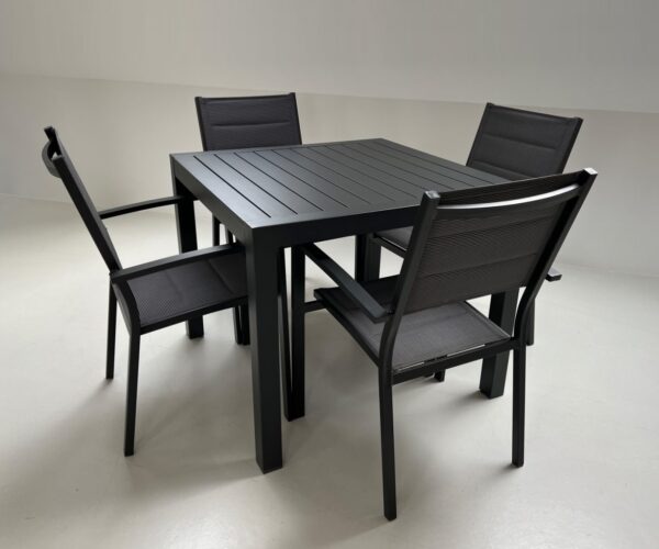 Bon Dining Table 90x90cm Grey (Seats 4) - Image 5