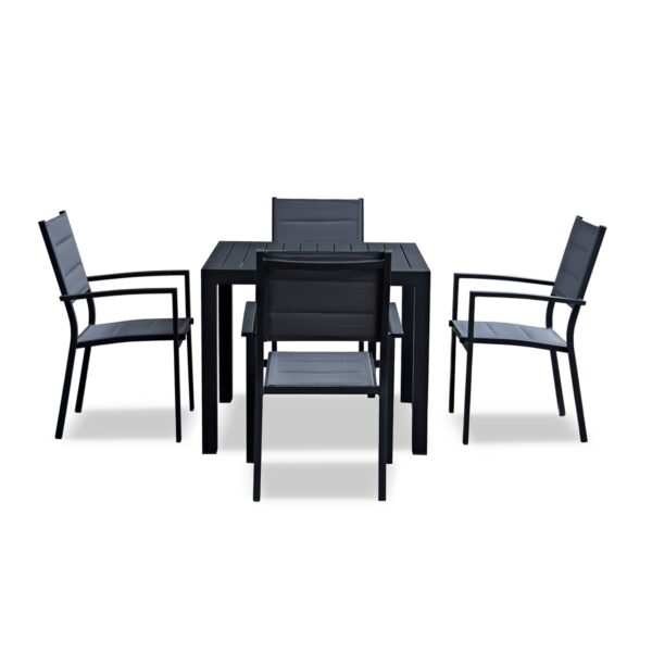 Bon Dining Table 90x90cm Grey (Seats 4) - Image 6