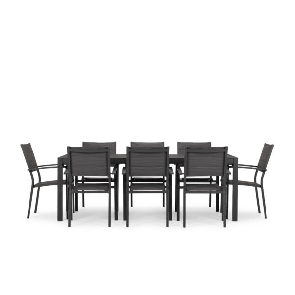 Bon Dining Table 210x90cm Grey (Seats 8) - Image 2