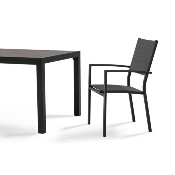 Bon Padded Dining Chair Grey - Image 3