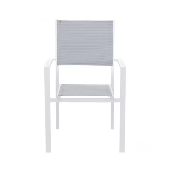 Bon Padded Dining Chair White - Image 4