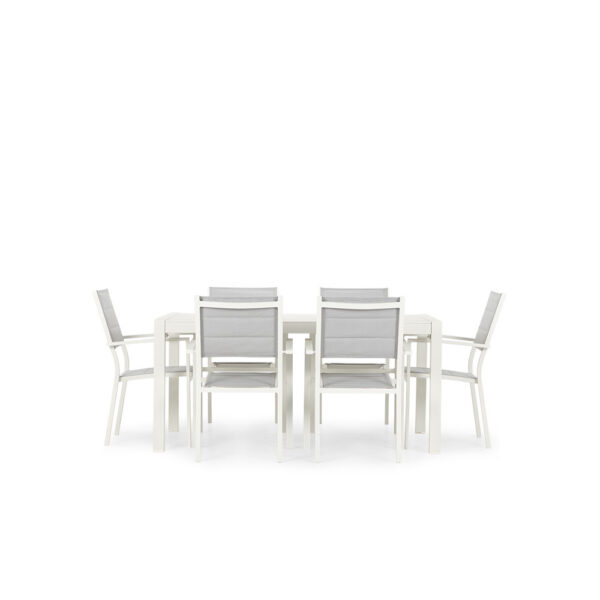 Bon Dining Table 160x90cm White (Seats 6) - Image 2