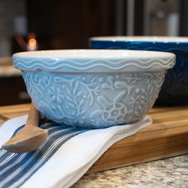 Nautical S24 Turtle Blue Mixing Bowl 24cm