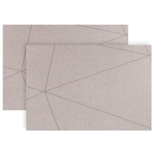 Placemat 35x50cm Stone 2 Pcs