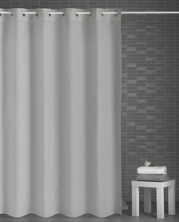 Shower Curtain Magic Grey 180x200cm