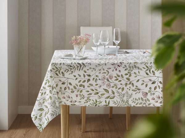 Table Cloth Leaves 150x200cm