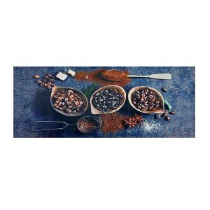 Kitchen Rubber Mat 45x115cm Cafe