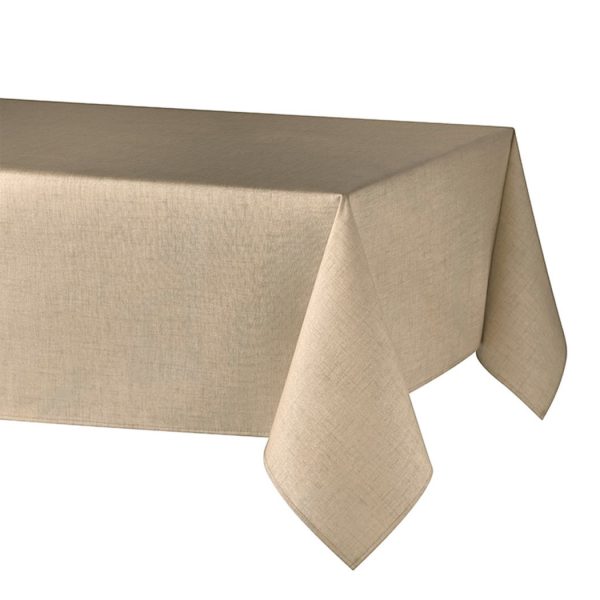 Table Cloth Round 150cm Beige