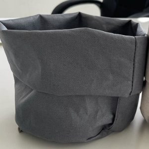 Bread Basket 16x14cm Grey
