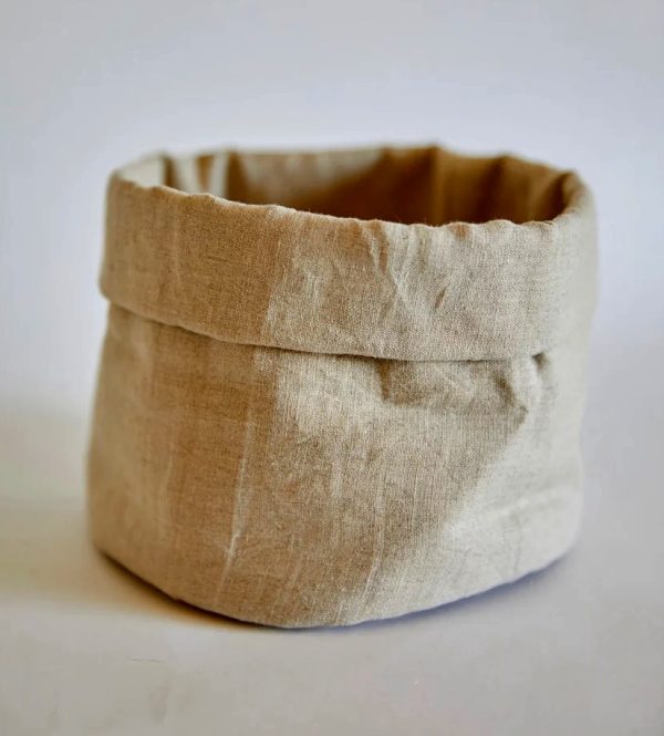 Bread Basket 16x14cm Brown
