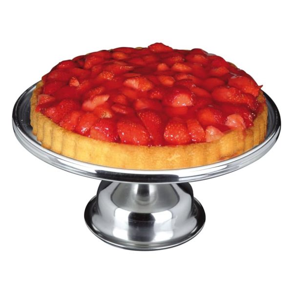 Pastry Plate Stainless Steel 33cm - Image 5