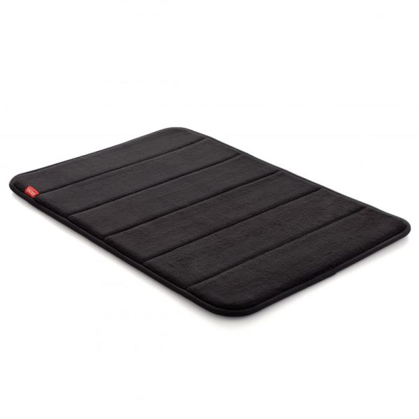 Nuvola Bath Mat 40x60 cm Black